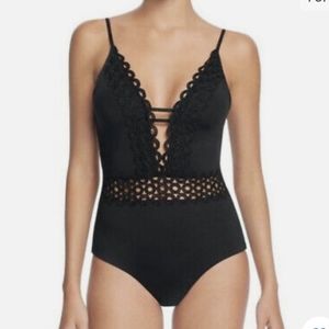 Black one piece
